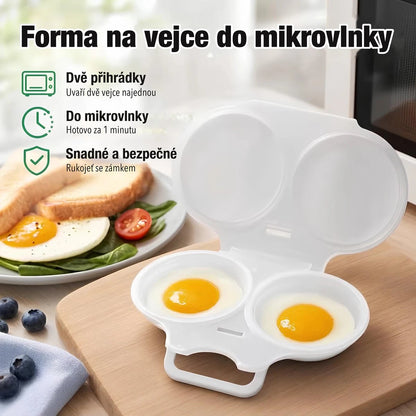 Forma na vejce do mikrovlnky